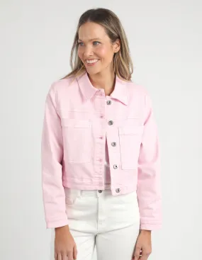 Elm Hazel Denim Jacket - Pinkaboo