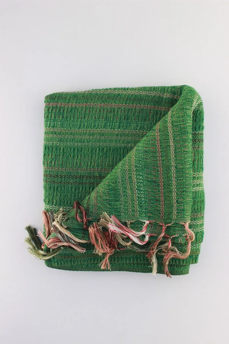 Emerald Green Handwoven Crios Wrap