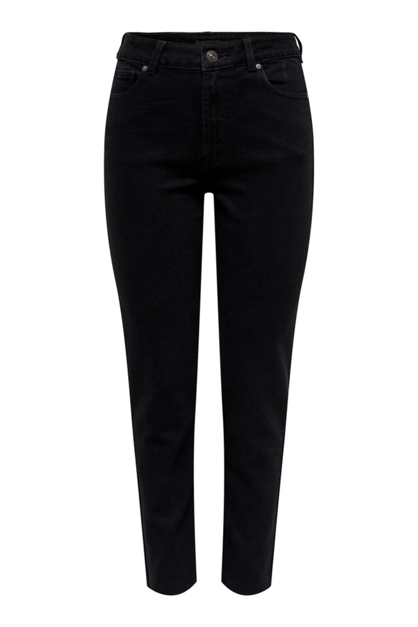 Emily High Waist Jeans - Black Denim