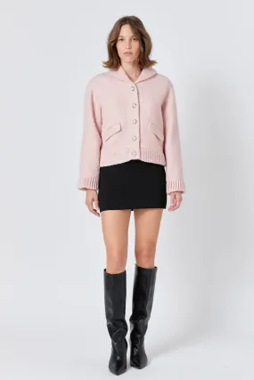 Endless Rose - Tweed Collared Jacket