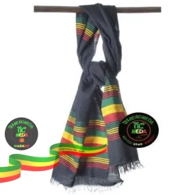 Ethiopian black style scarf