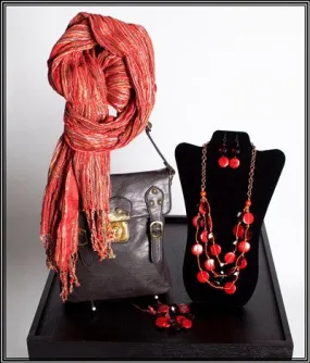 Fashion Accessory Group in Red