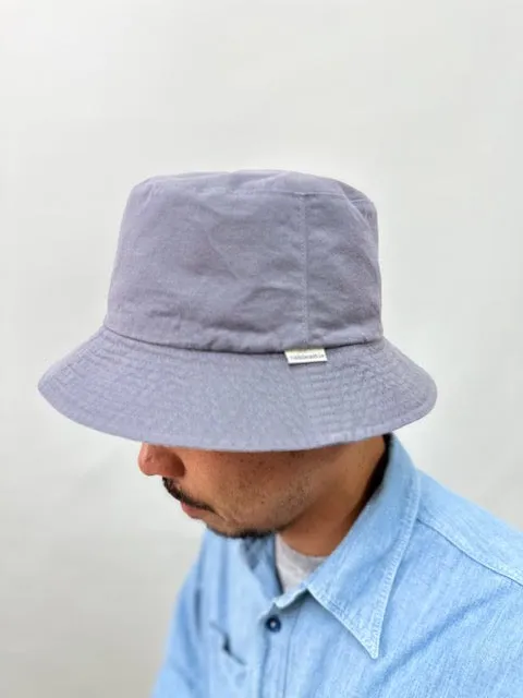 FINAL SALE: Reversible Cotton Bucket Hat - Olive/Lemon