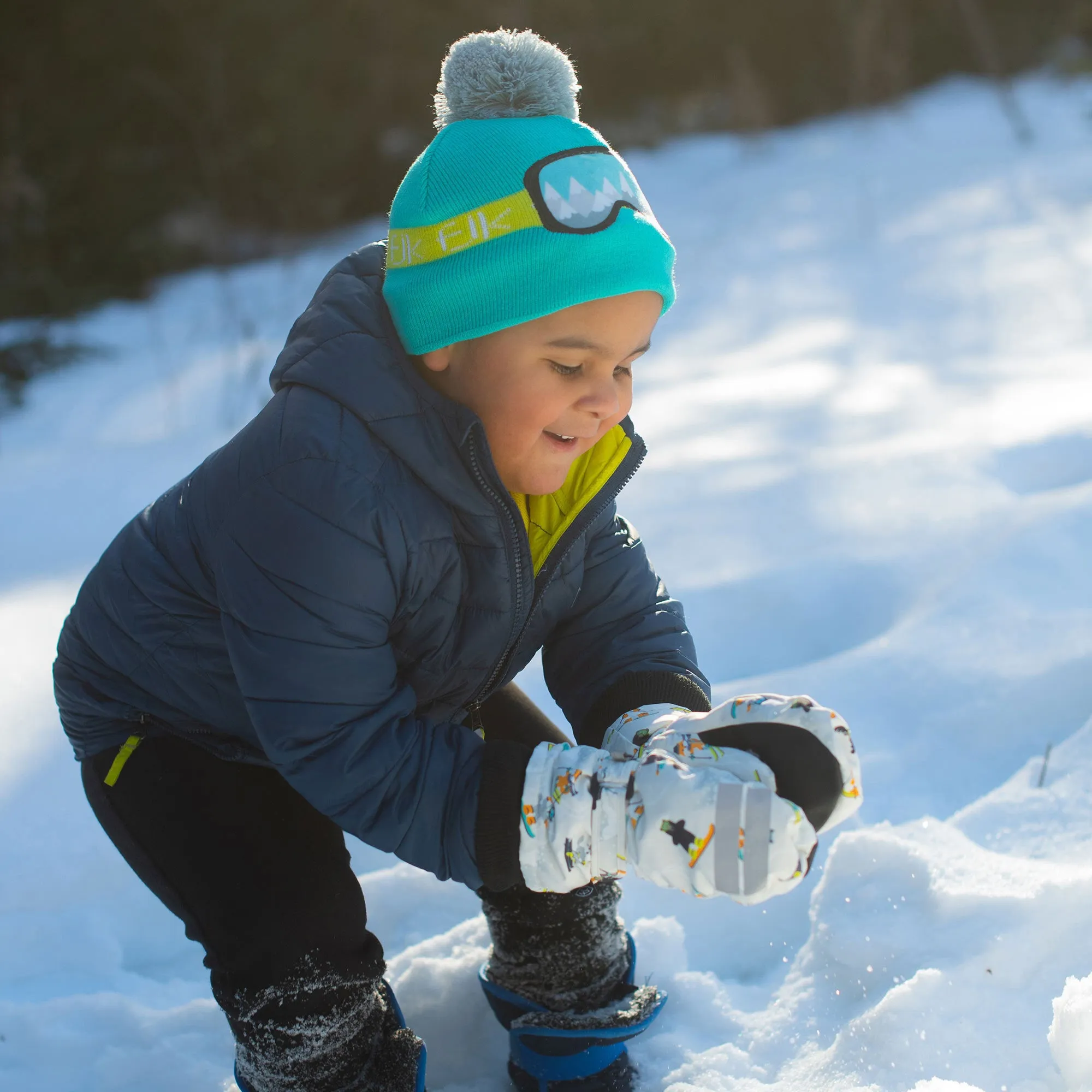 FlapJackKids - Knitted Toque 2Y - 6Y