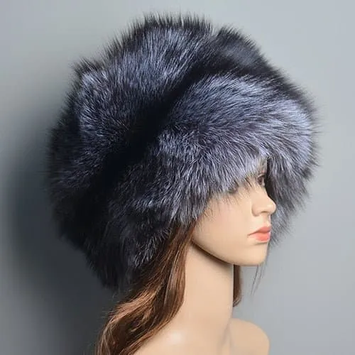 Fox Fur Winter Hats - 100% Real Natural Fur - Superior Warmth - Timeless Style