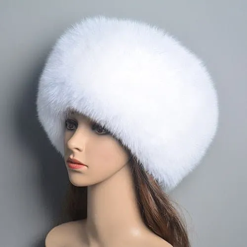 Fox Fur Winter Hats - 100% Real Natural Fur - Superior Warmth - Timeless Style