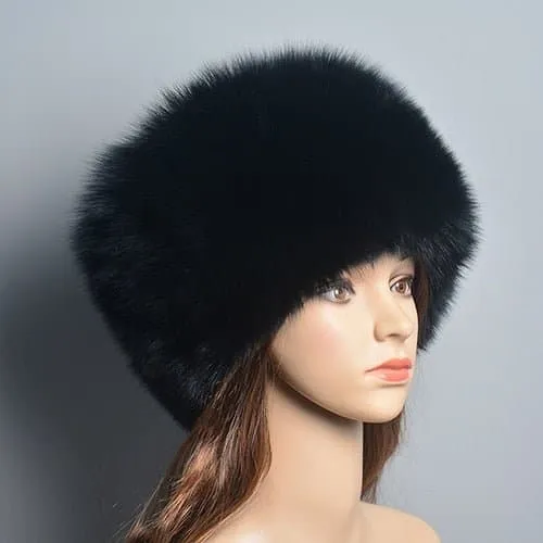 Fox Fur Winter Hats - 100% Real Natural Fur - Superior Warmth - Timeless Style