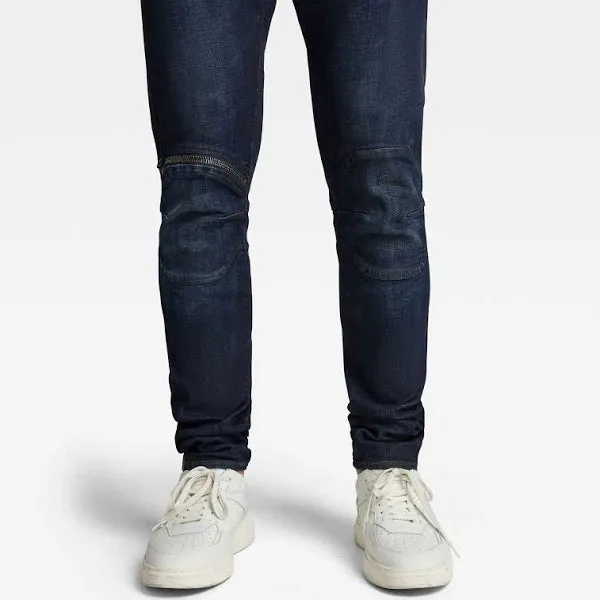 G-Star 5620 3D ZIP KNE SKINNY Men’s -WORN IN DARK SAPPHIRE