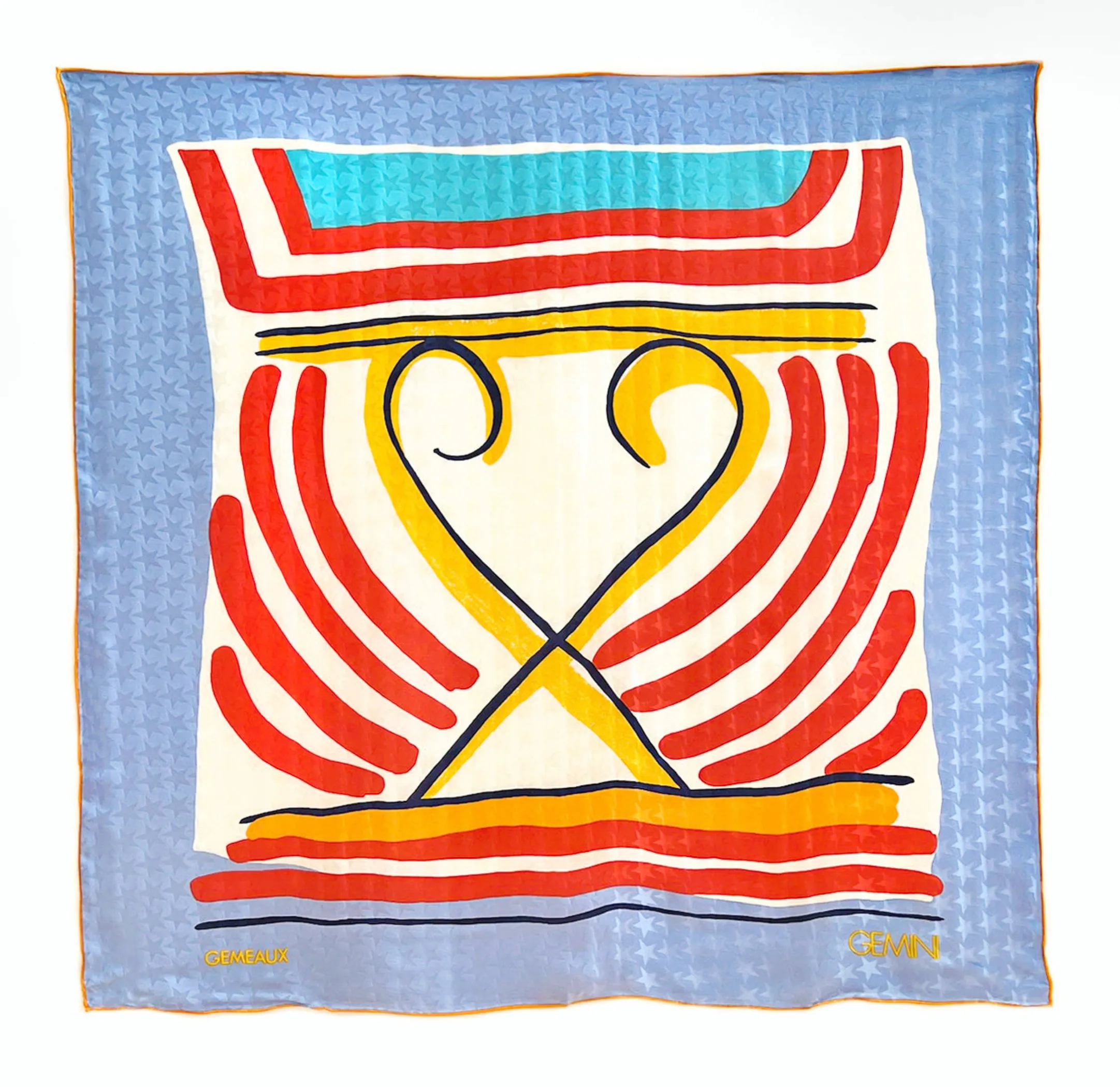 GEMINI SILK SCARF - CHLOE FREMANTLE