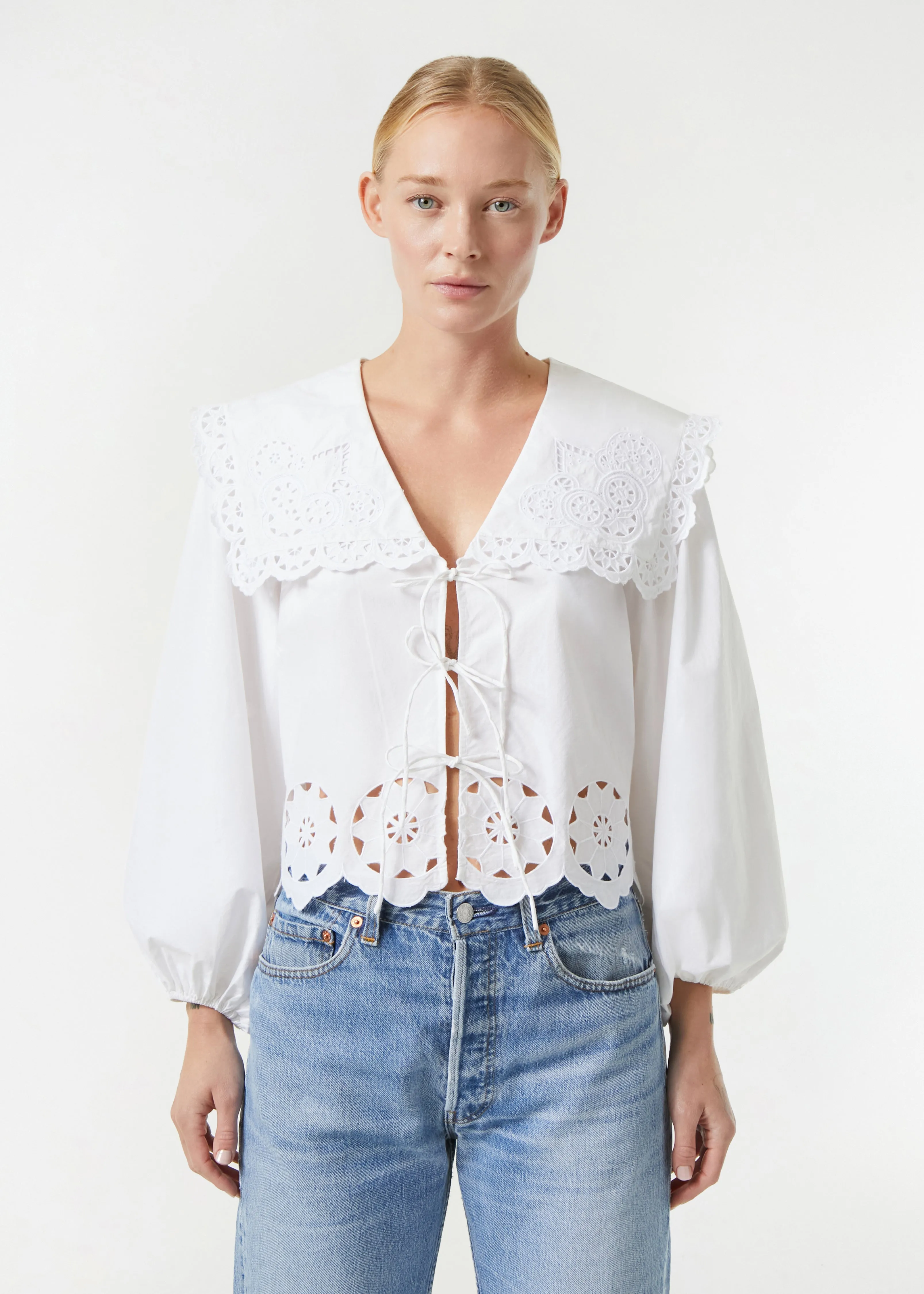 Giulio Top | White Eyelet