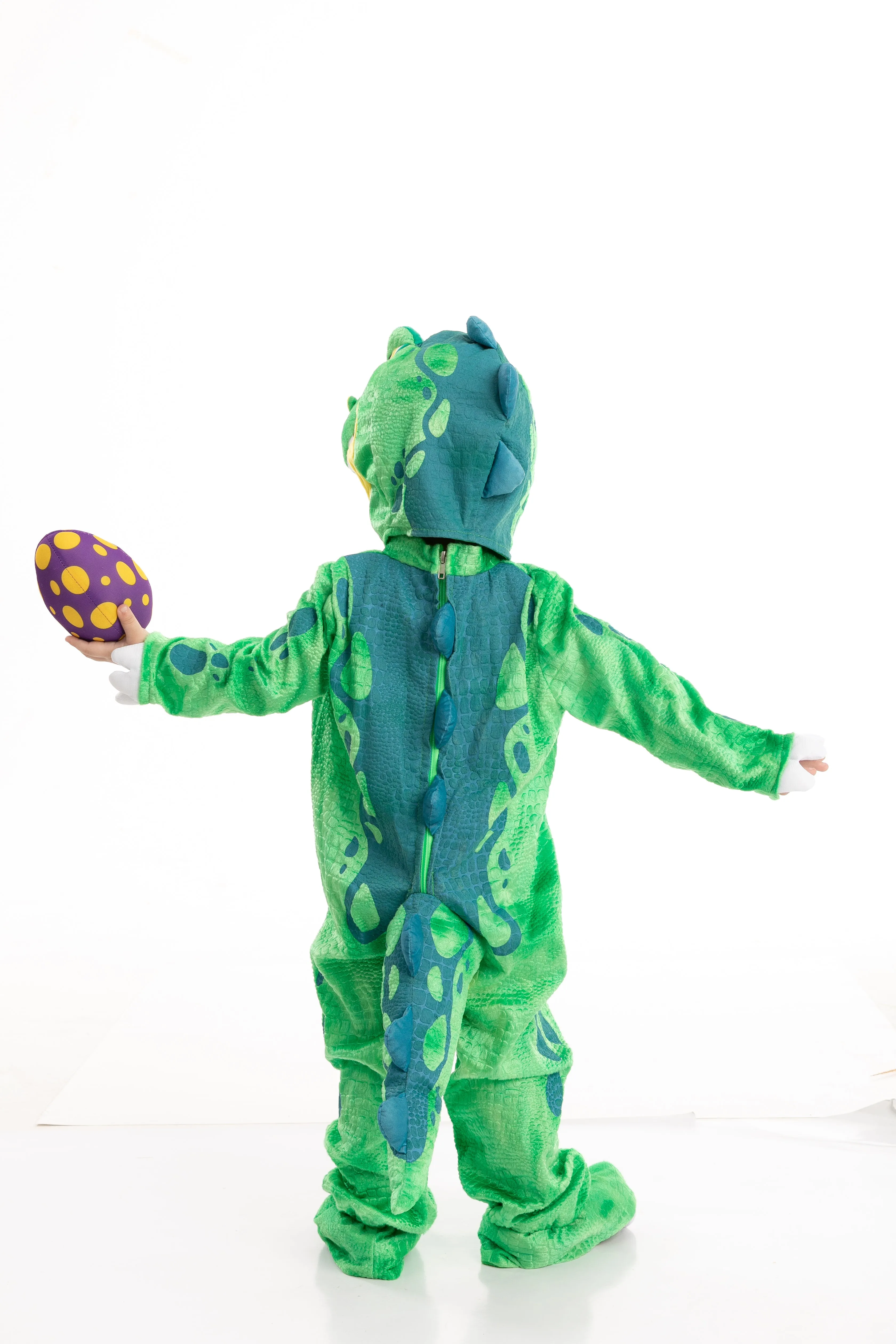 Green T-Rex Costume Cosplay- Child