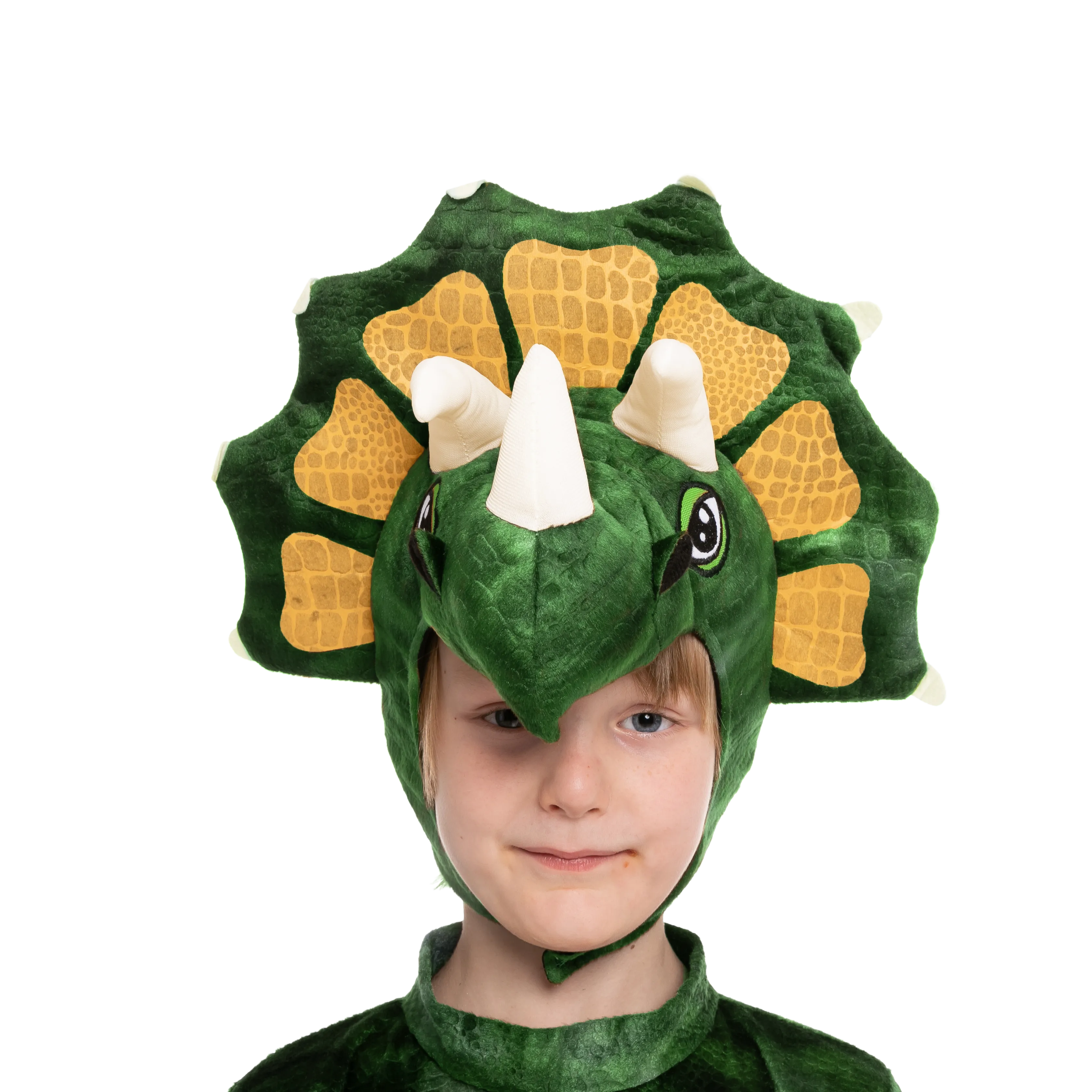 Green Triceratops Costume - Child