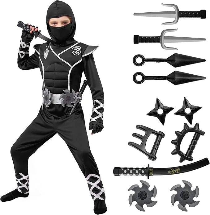 Halloween Ninja Costume Ninja Costume Kids