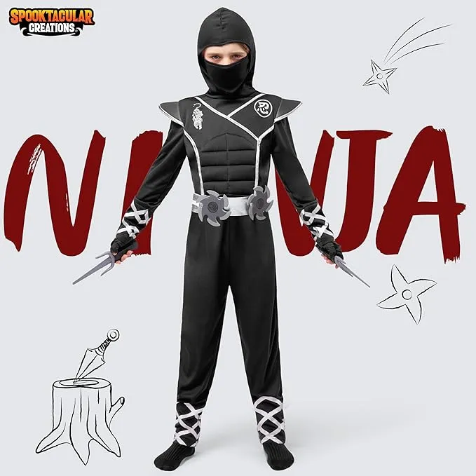 Halloween Ninja Costume Ninja Costume Kids