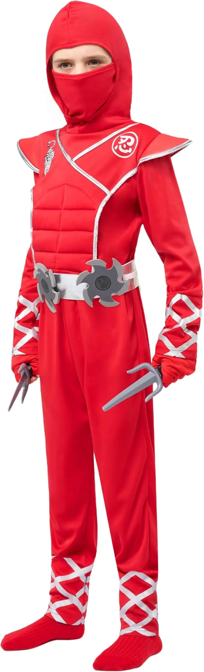 Halloween Ninja Costume, Red