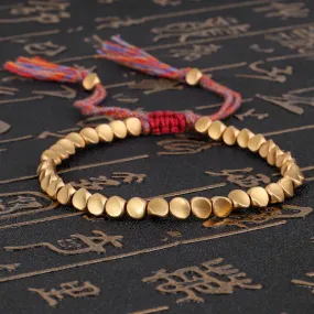 Handmade Tibetan Buddhist Lucky Bracelet