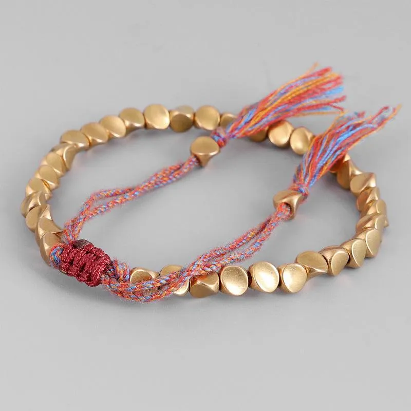 Handmade Tibetan Buddhist Lucky Bracelet