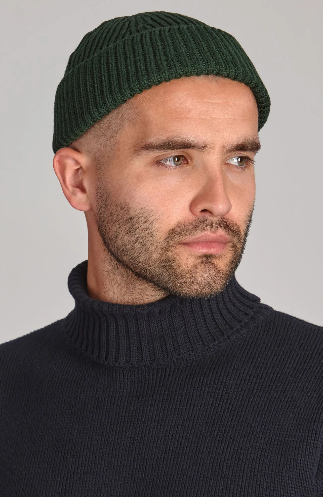 Heavyweight Extra Fine Merino Fisherman Beanie