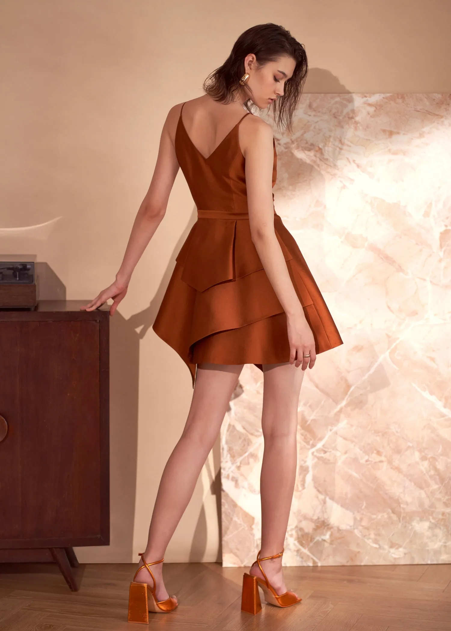 Hoa Dress - Copper