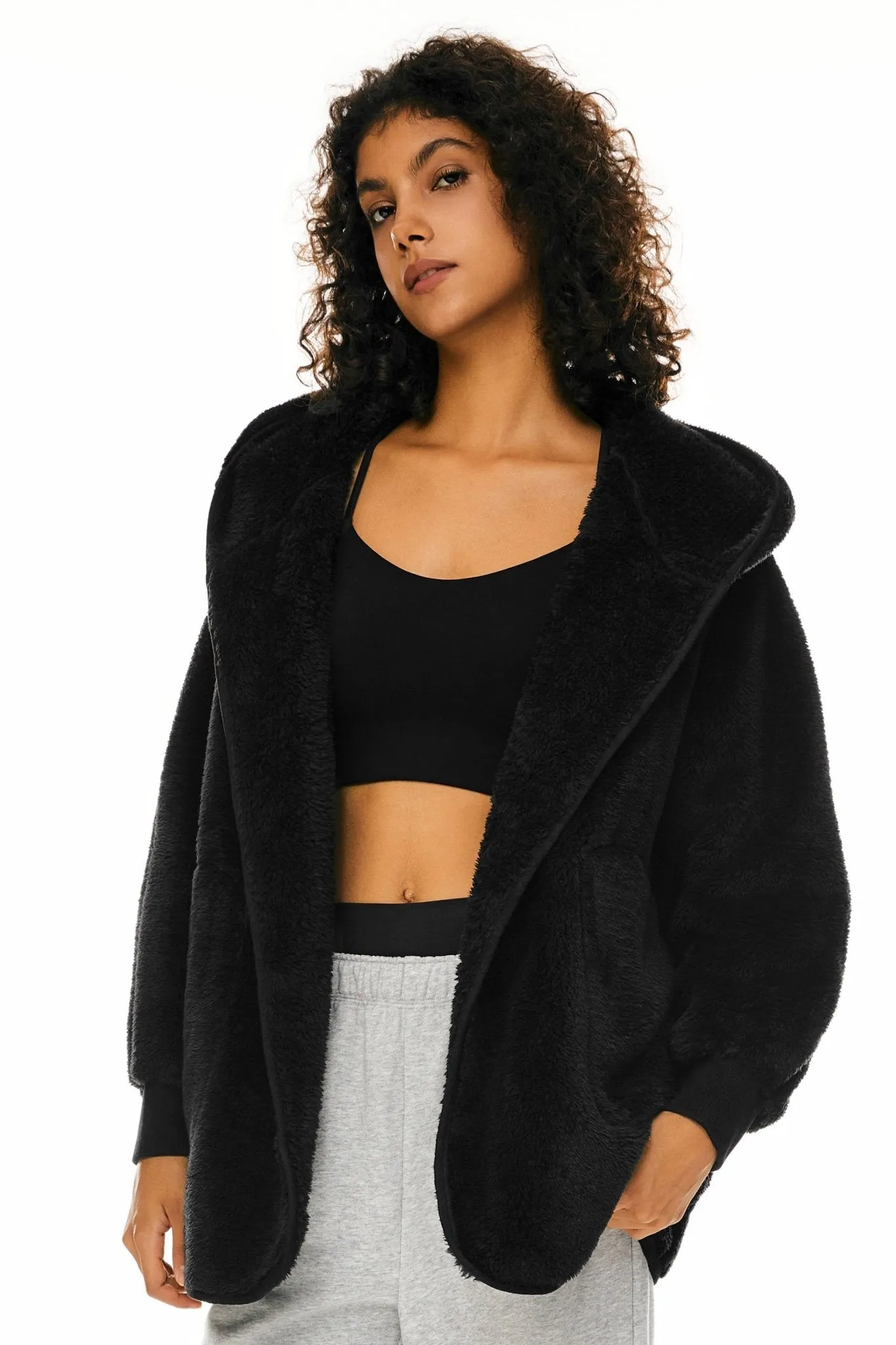 Hooded Sherpa Jacket