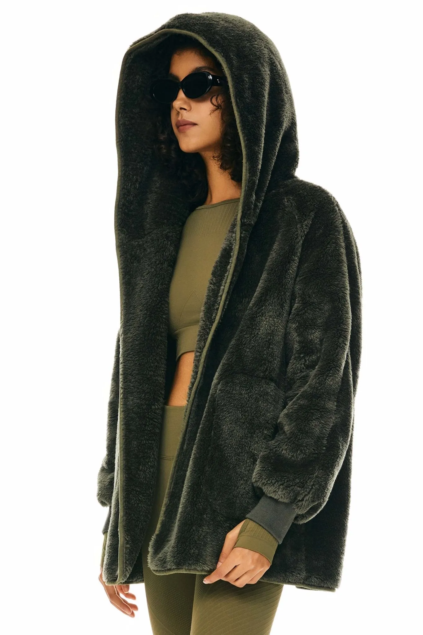 Hooded Sherpa Jacket