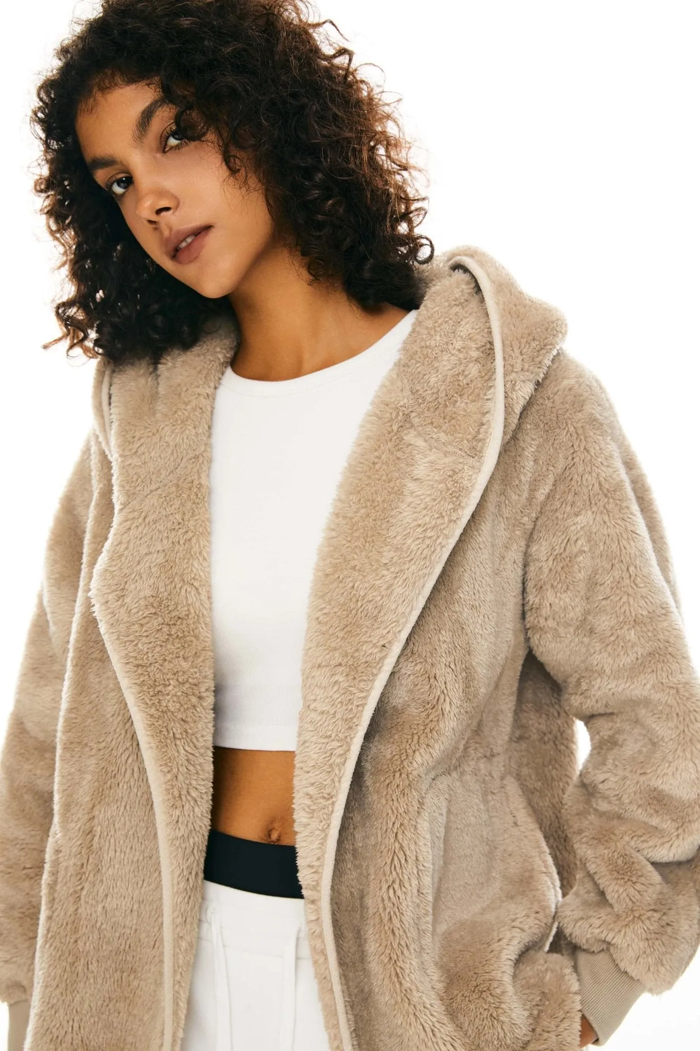 Hooded Sherpa Jacket