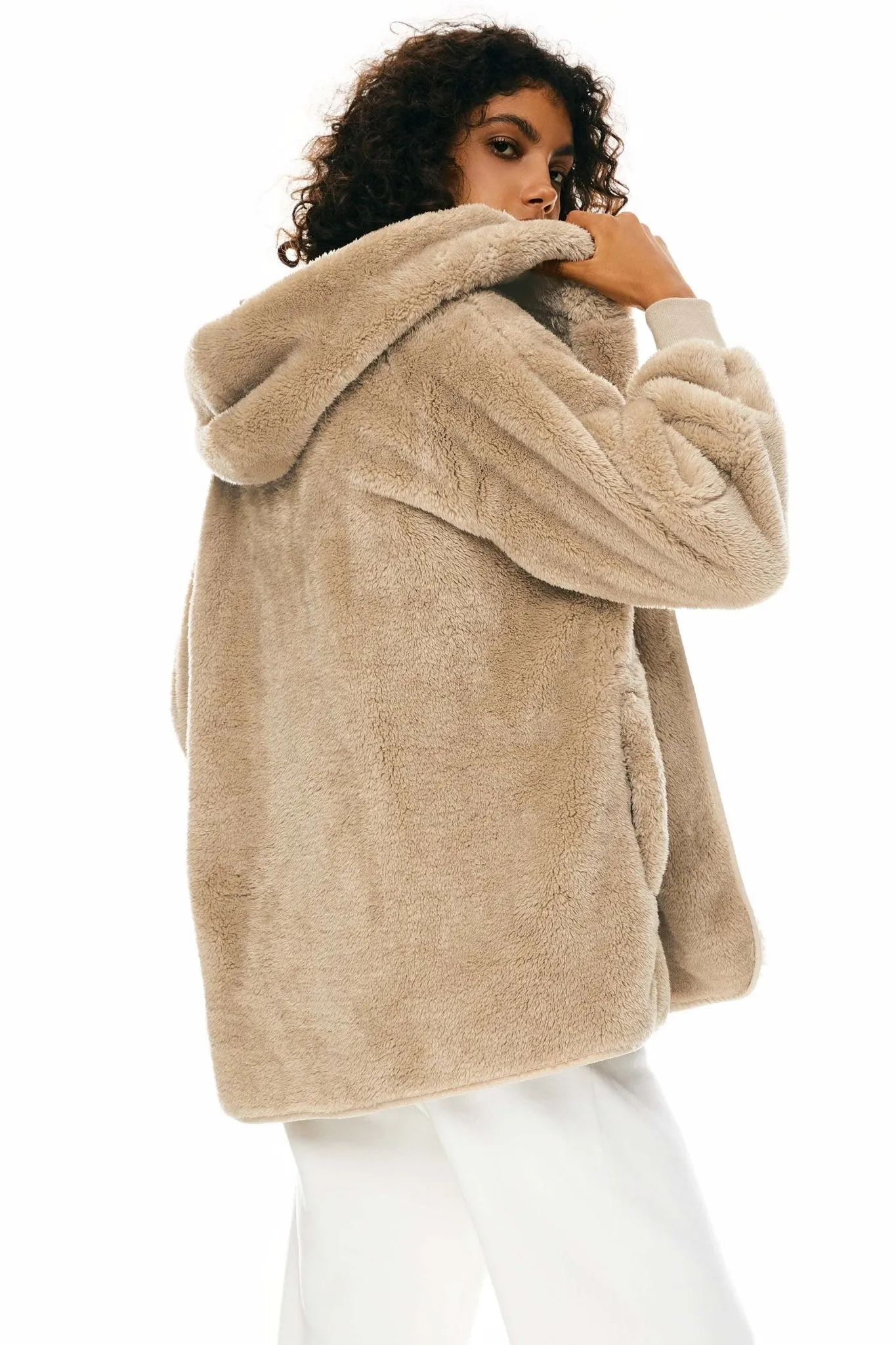 Hooded Sherpa Jacket