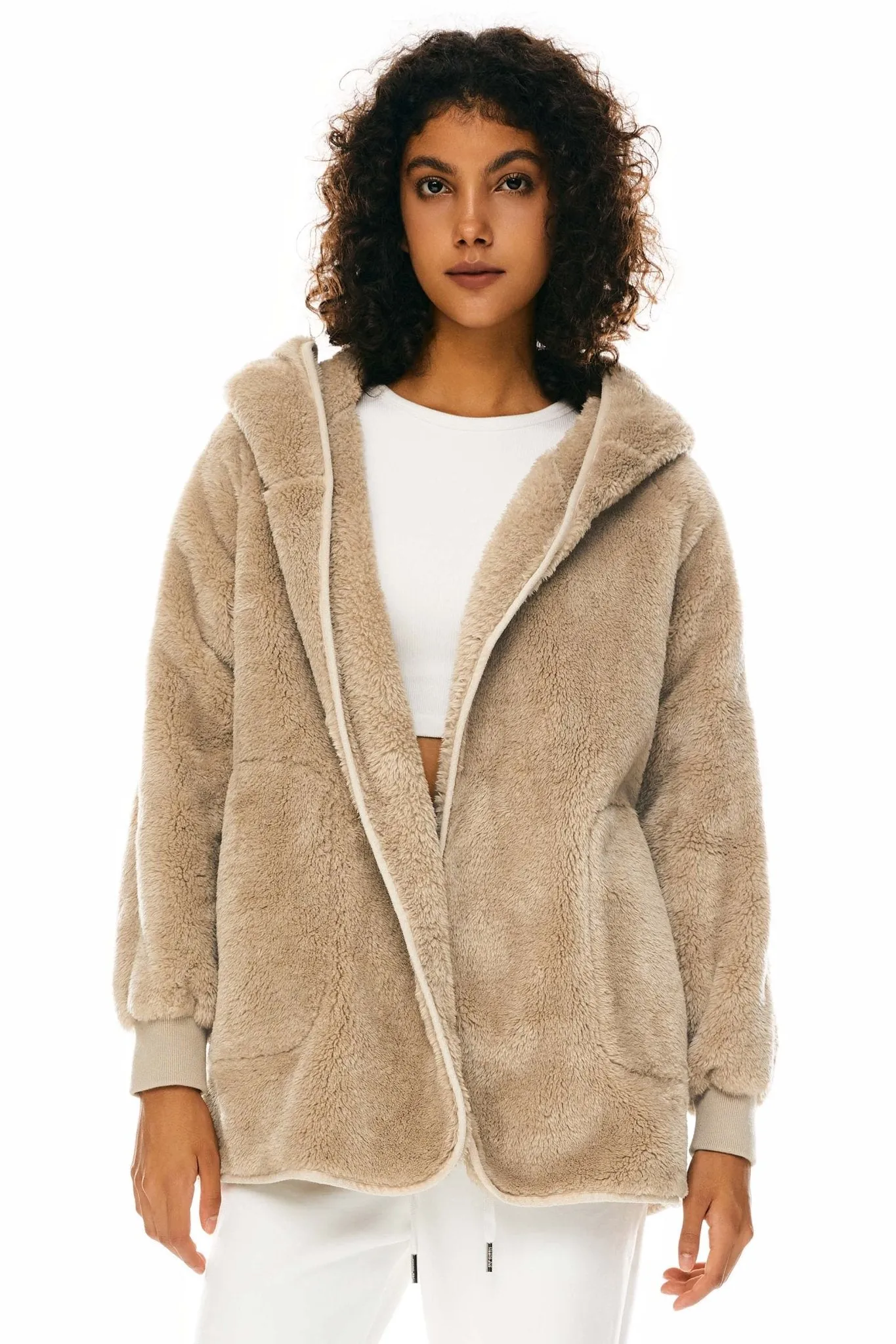 Hooded Sherpa Jacket