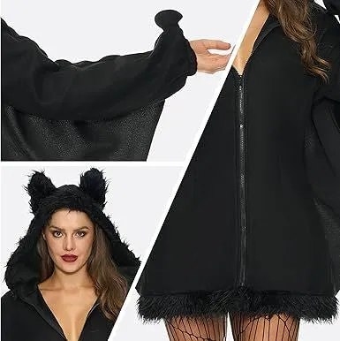 Hoodie Bat Costume - Adult