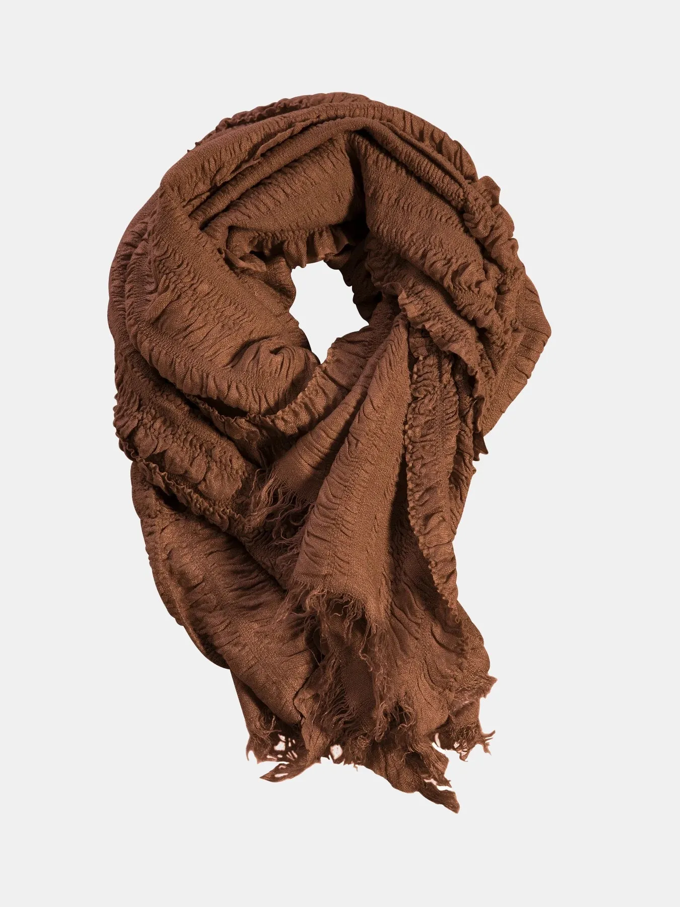 Hope Scarf - Toffee Brown