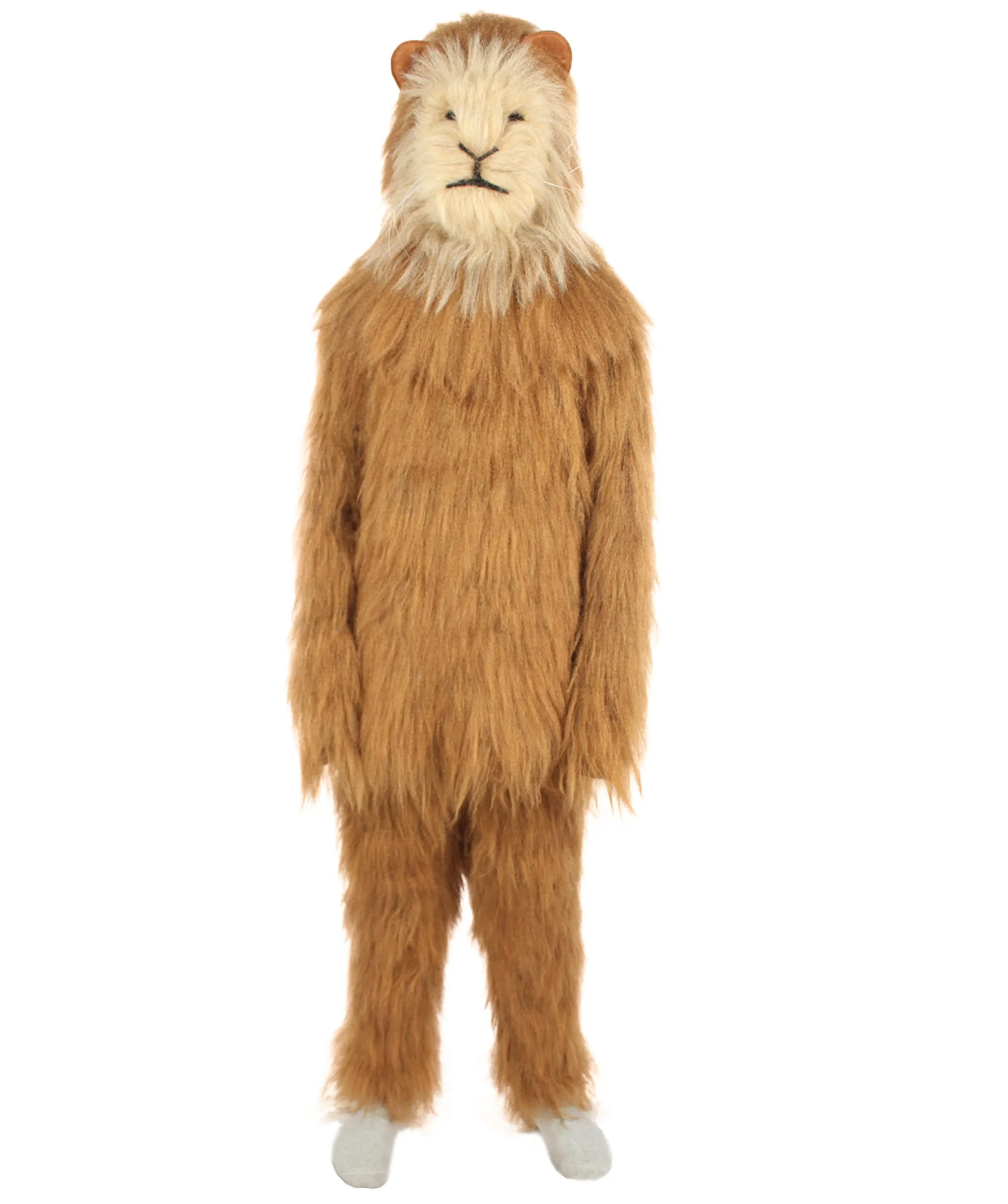 HPO Lion Costume with Mask  - Long Synthetic Fibers Bundle