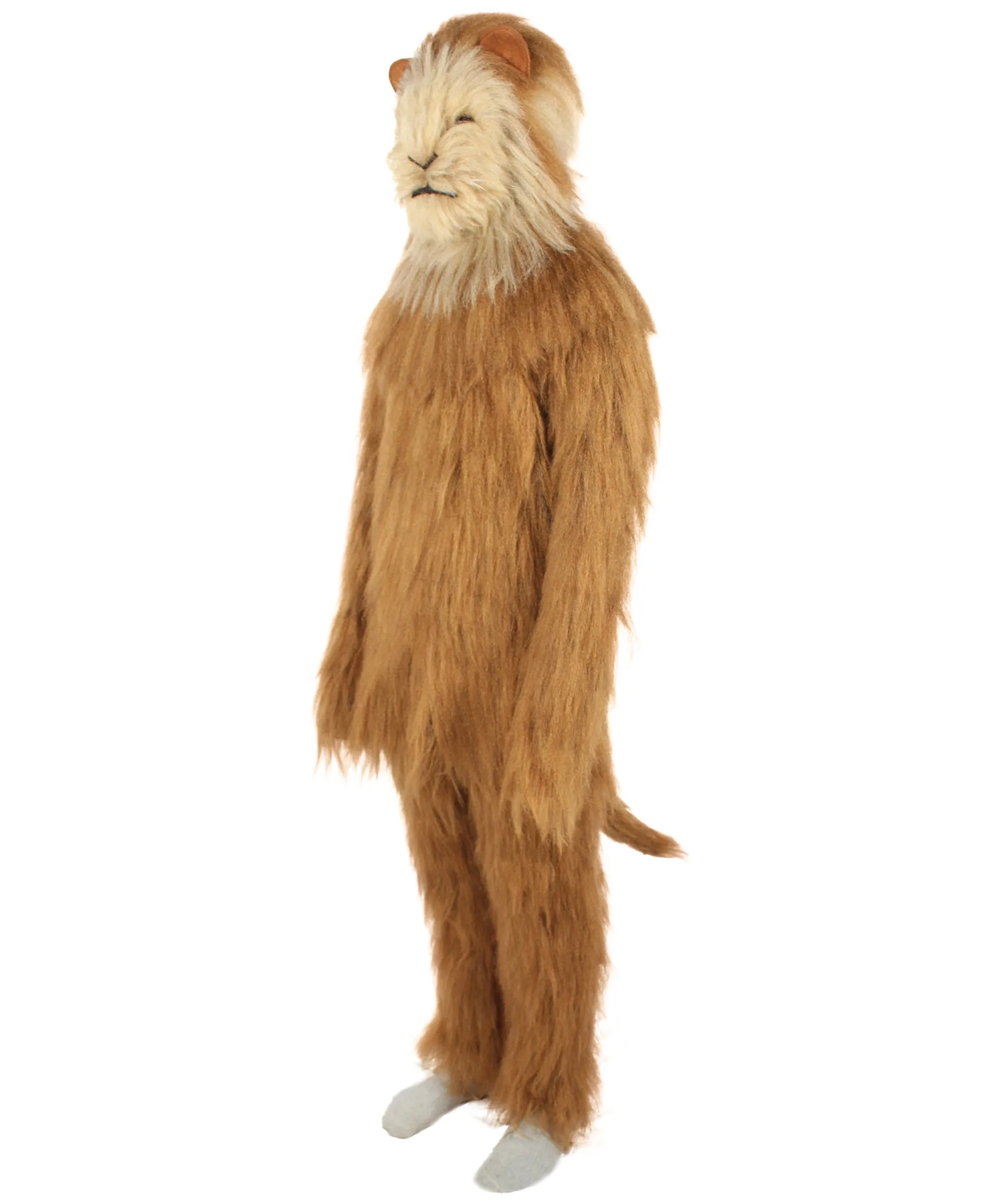 HPO Lion Costume with Mask  - Long Synthetic Fibers Bundle