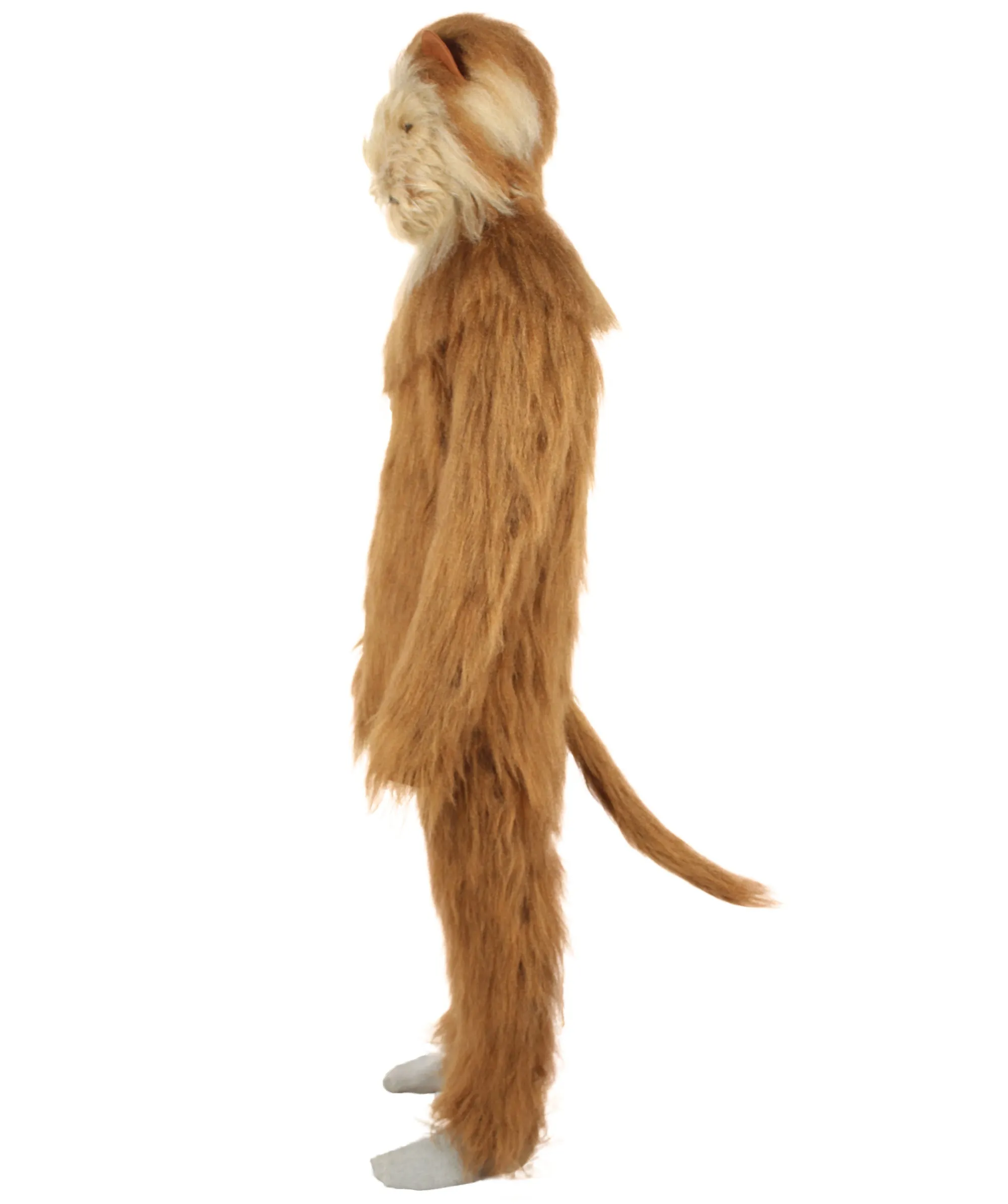 HPO Lion Costume with Mask  - Long Synthetic Fibers Bundle