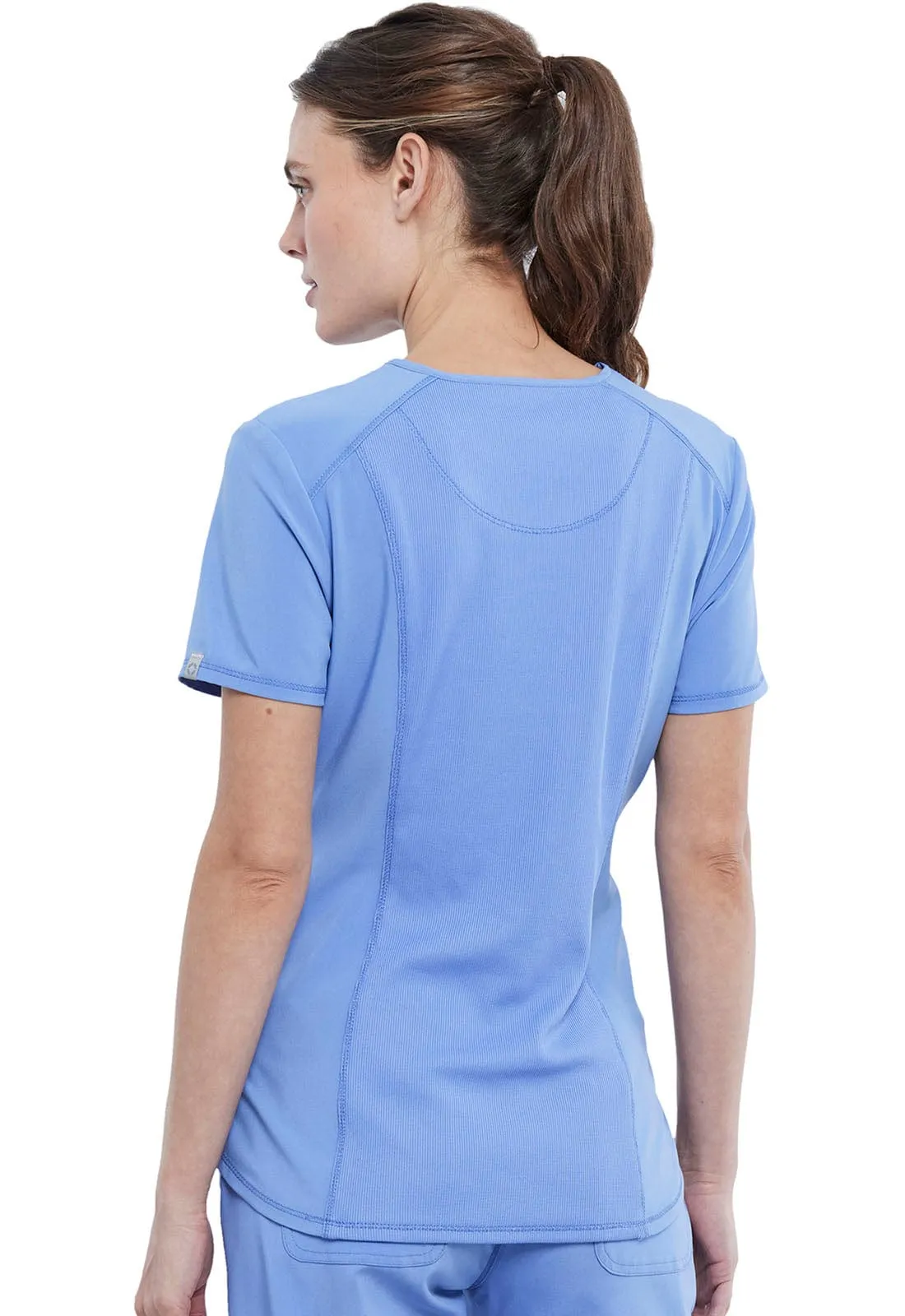 Infinity Tuckable V-Neck Scrub Top CK687A