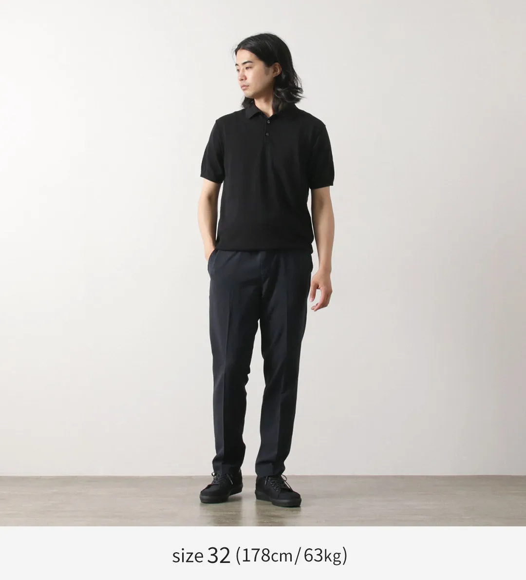 JAPAN BLUE JEANS / seersucker summer officer trousers