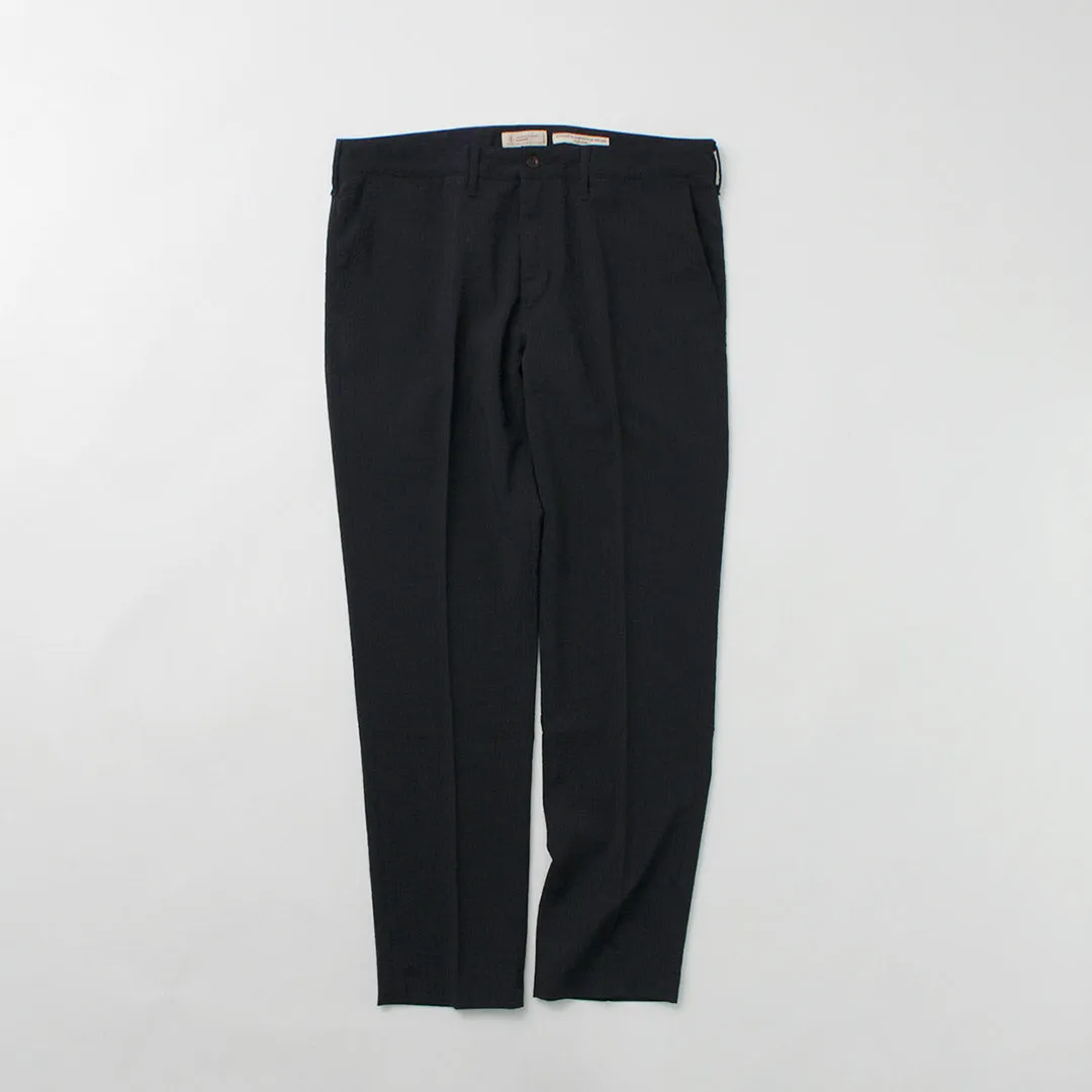 JAPAN BLUE JEANS / seersucker summer officer trousers