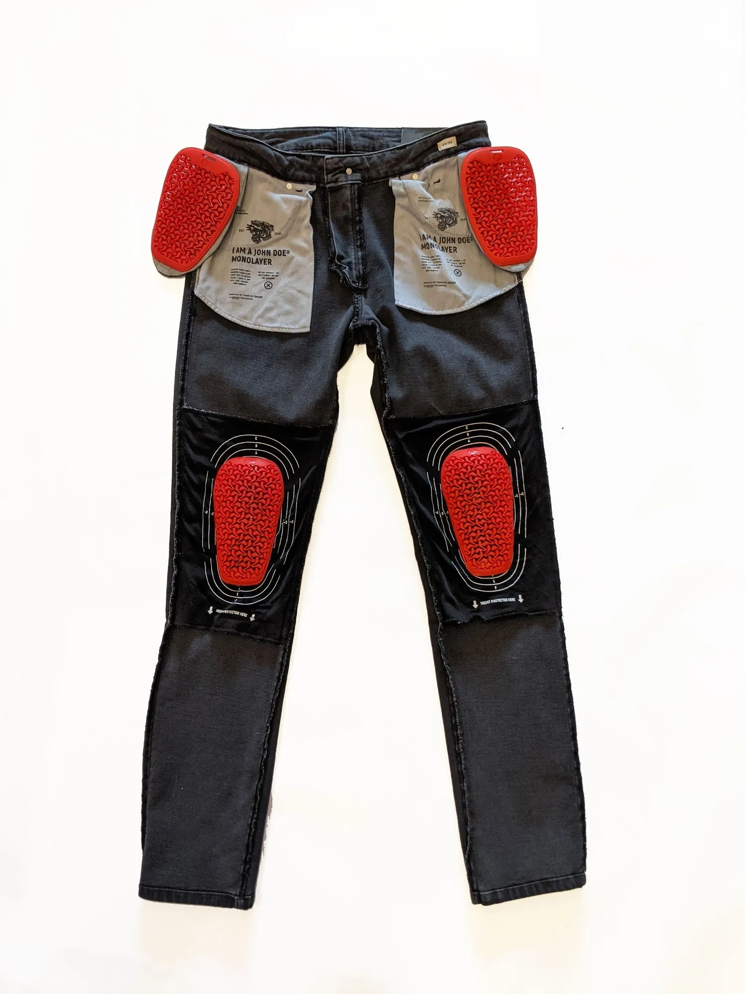 John Doe Taylor Straight Cut Monolayer Jeans