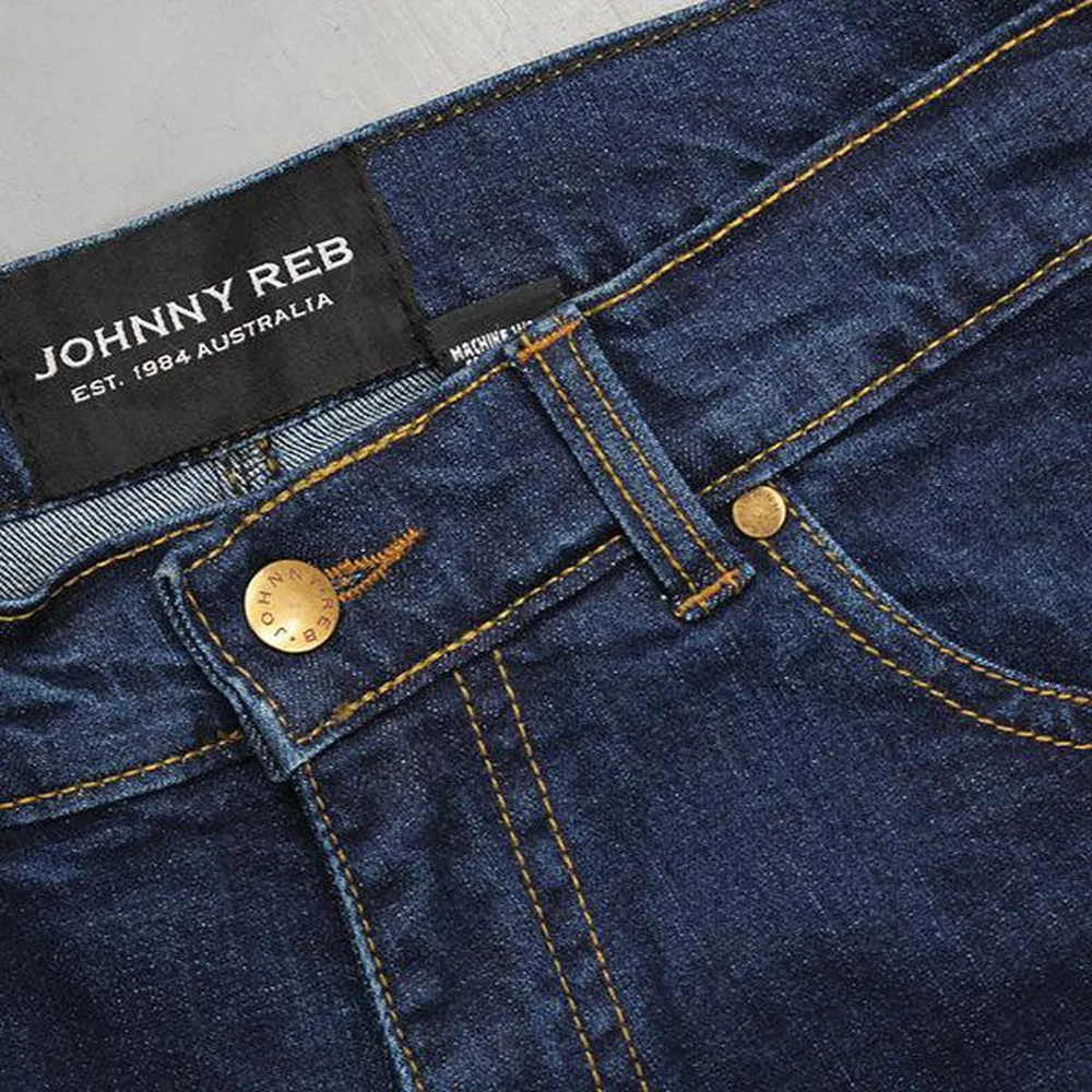 Johnny Reb Classic Fit Blue Protective-Jeans JRK10007  Size 32