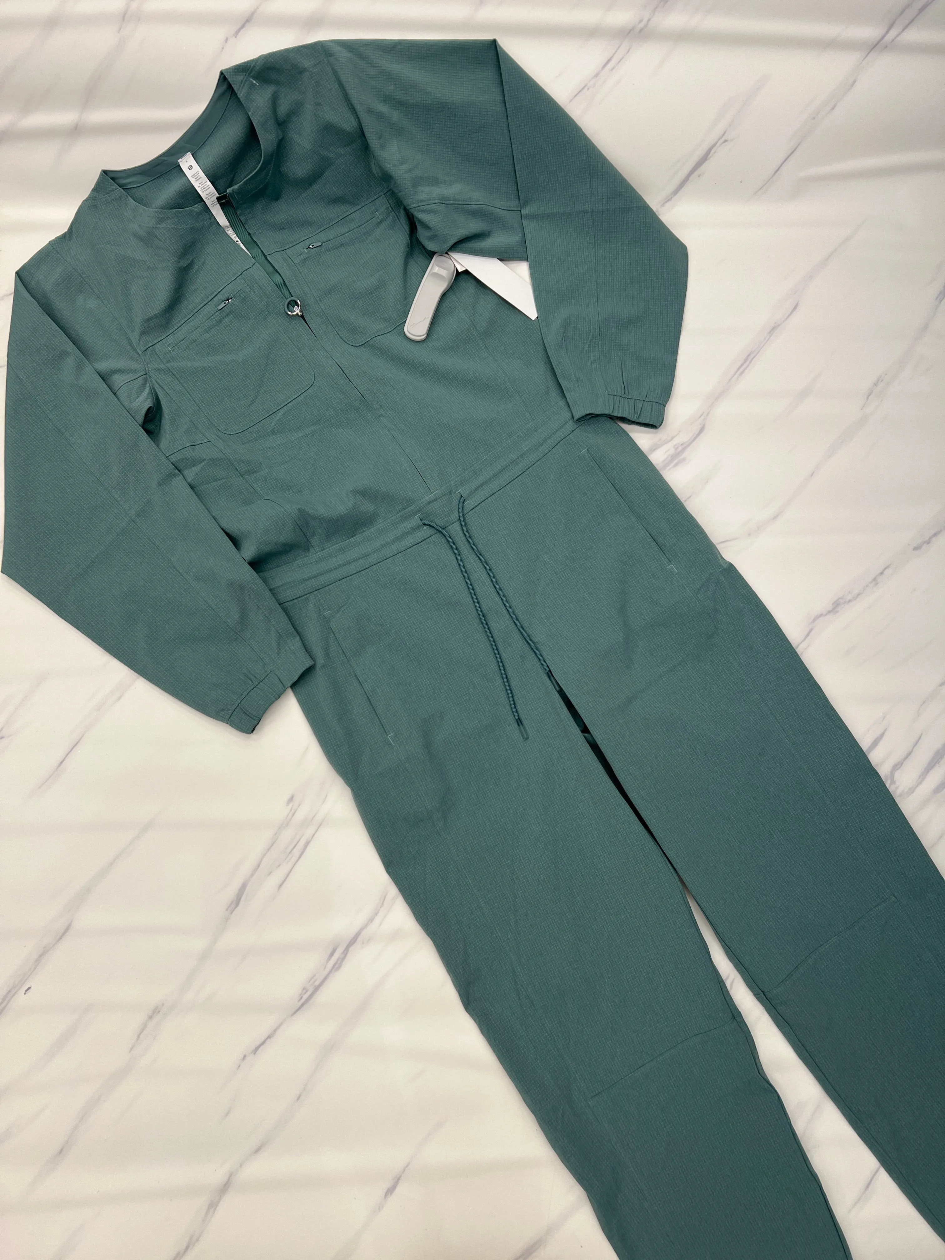 Jumpsuit Designer By Lululemon In Green, Size: 4