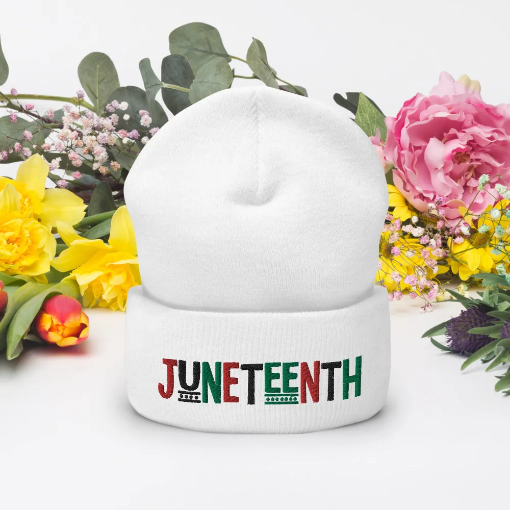 Juneteenth RBG Cuffed Beanie