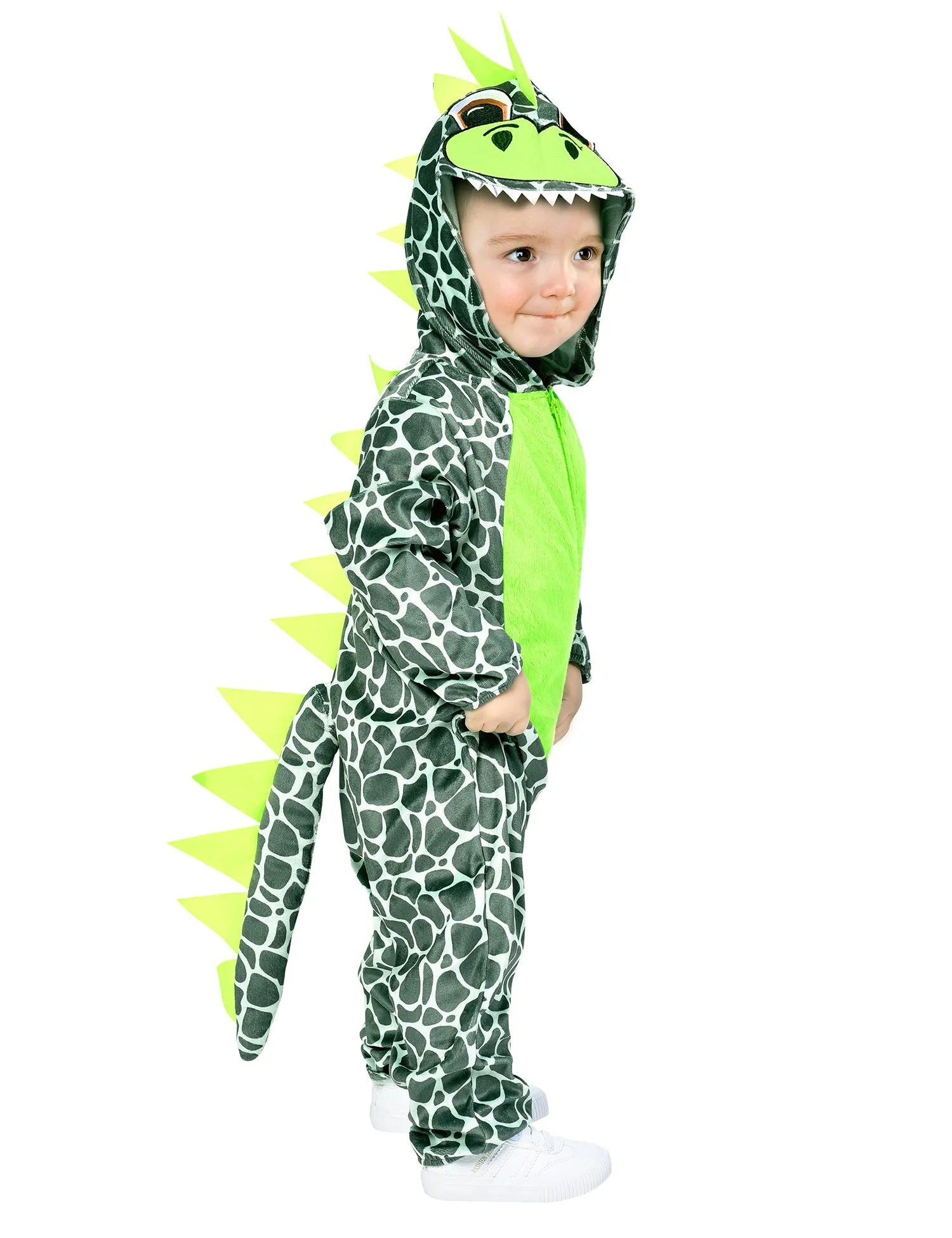 Kids Dinosaur Costume, Toddler Halloween Animal Onesie Romper Boy Girl Outfit