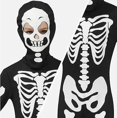 Kids Glow in the Dark Skeleton Costume