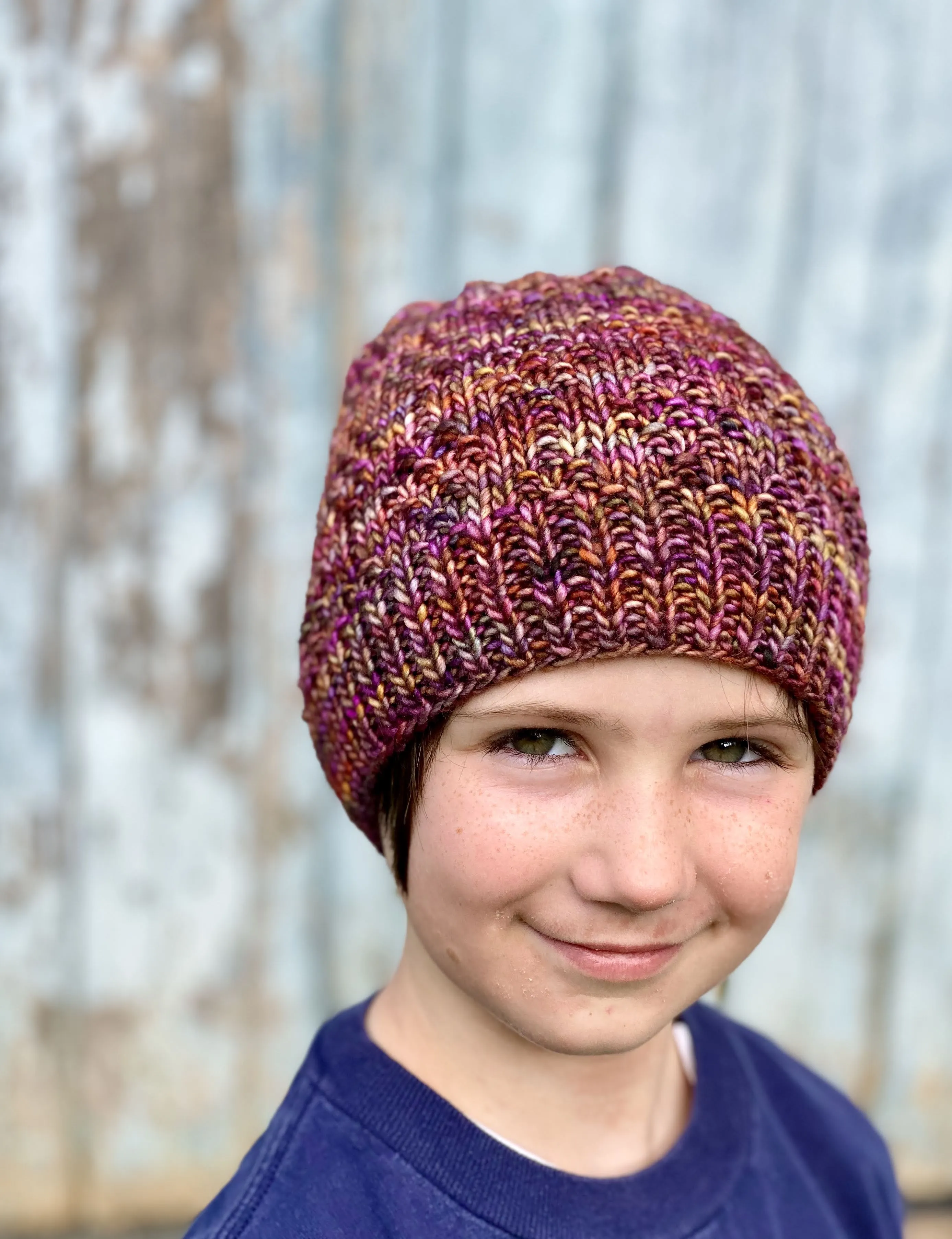 Kids merino wool beanie