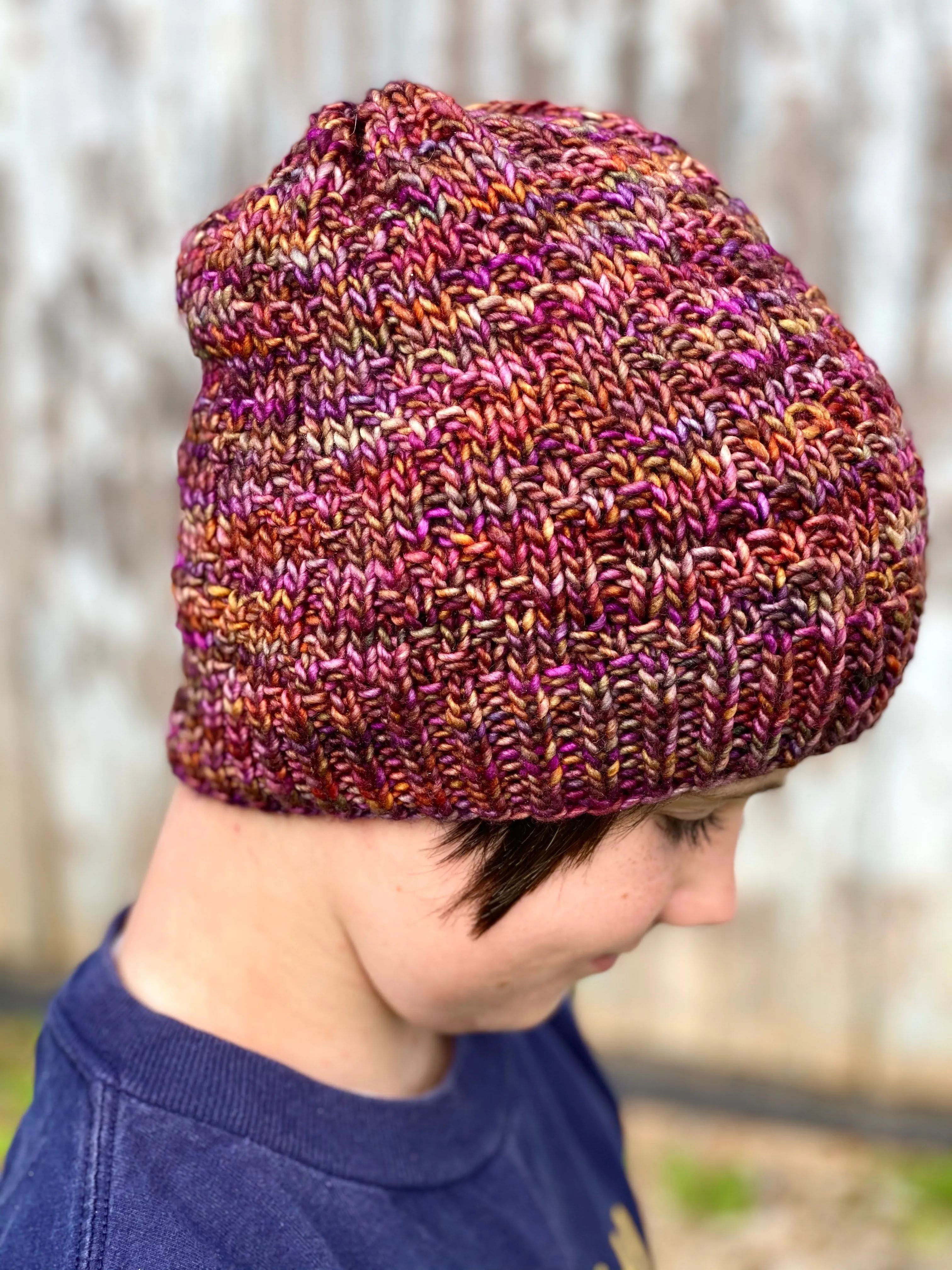 Kids merino wool beanie