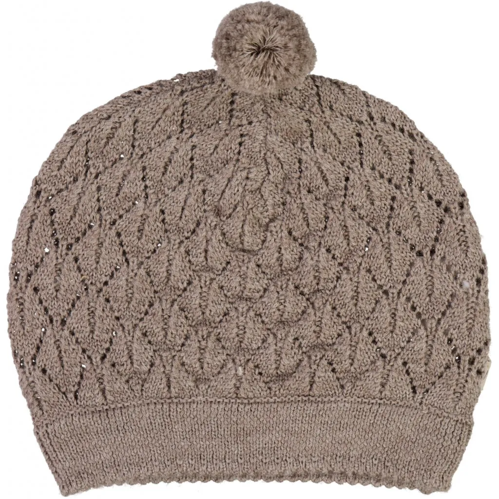 Knitted Hat Ezel - hazel melange