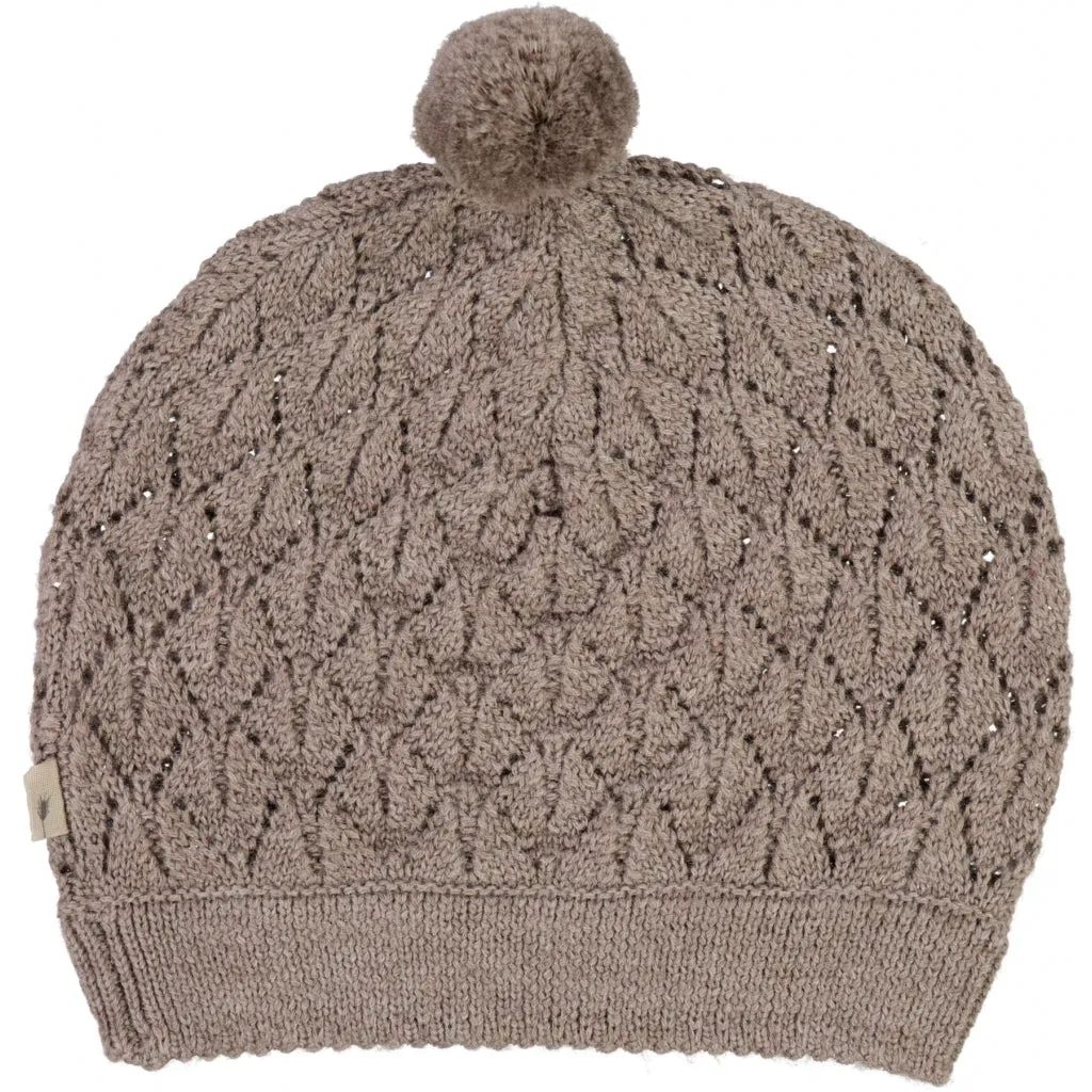 Knitted Hat Ezel - hazel melange