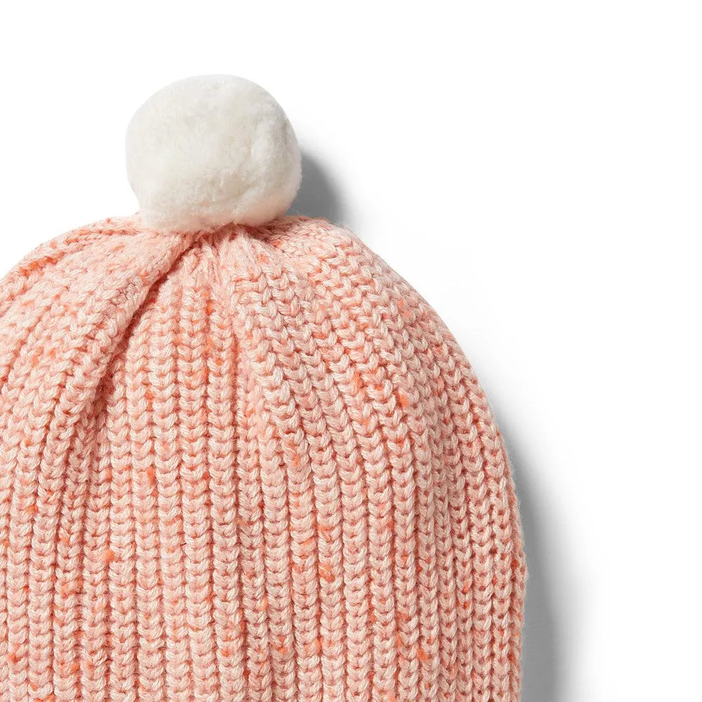 Knitted Rib Hat