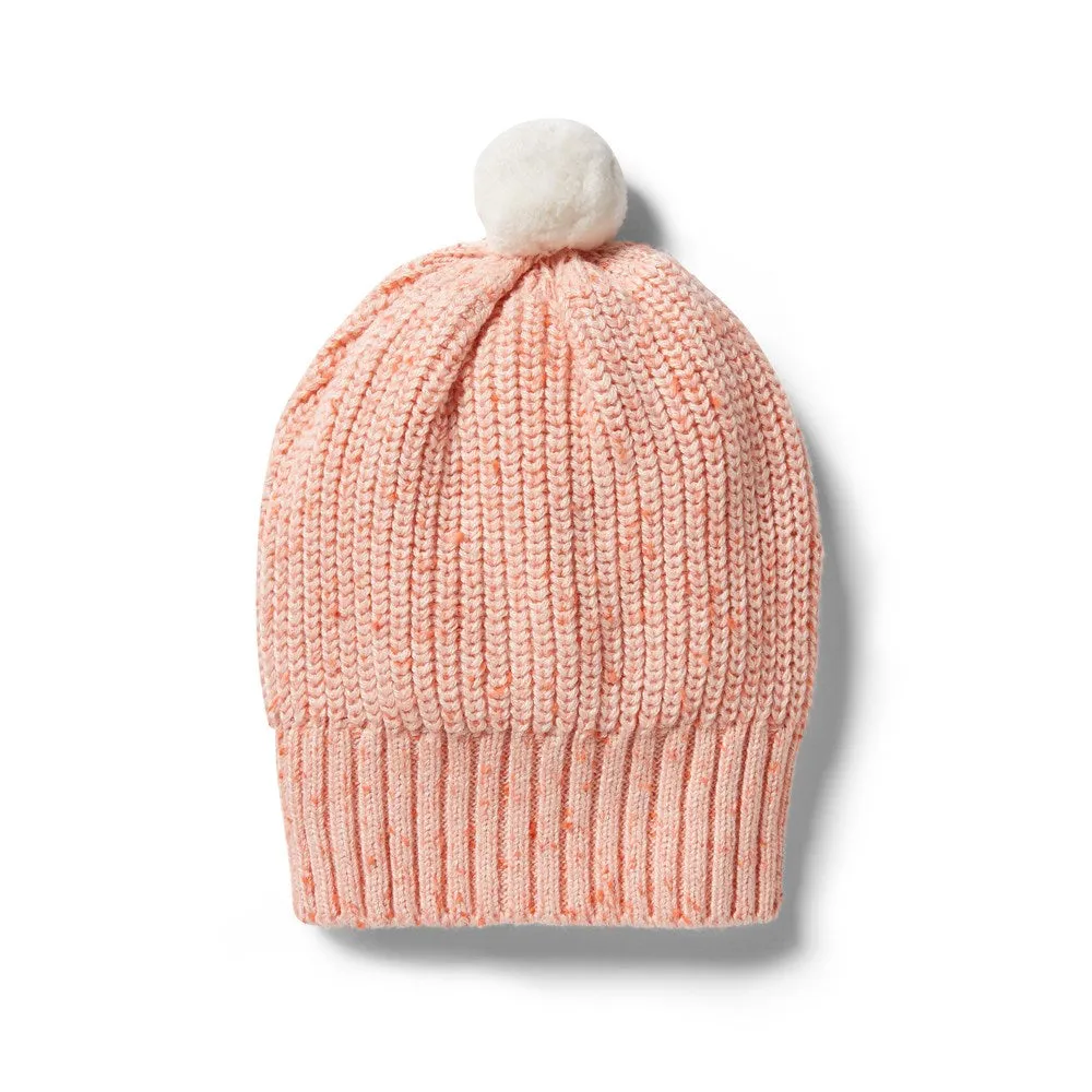 Knitted Rib Hat