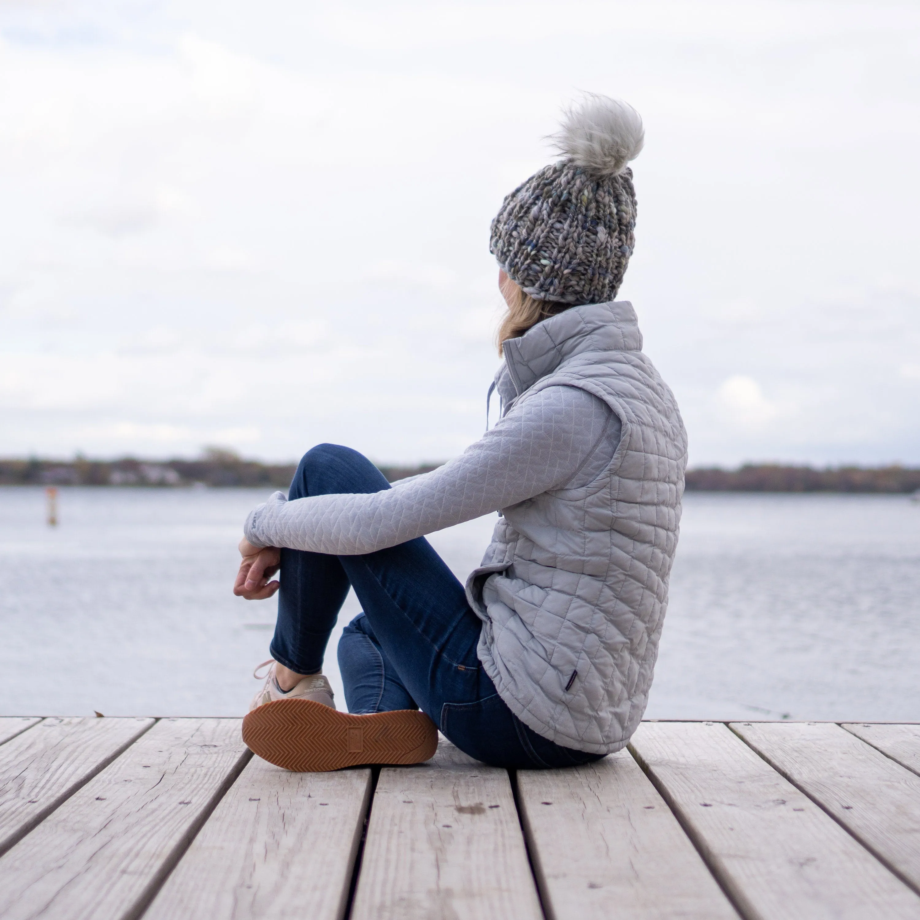 KNITTING PATTERN: Lakeaires Toque | Easy Super Bulky Yarn Hat Knitting Pattern