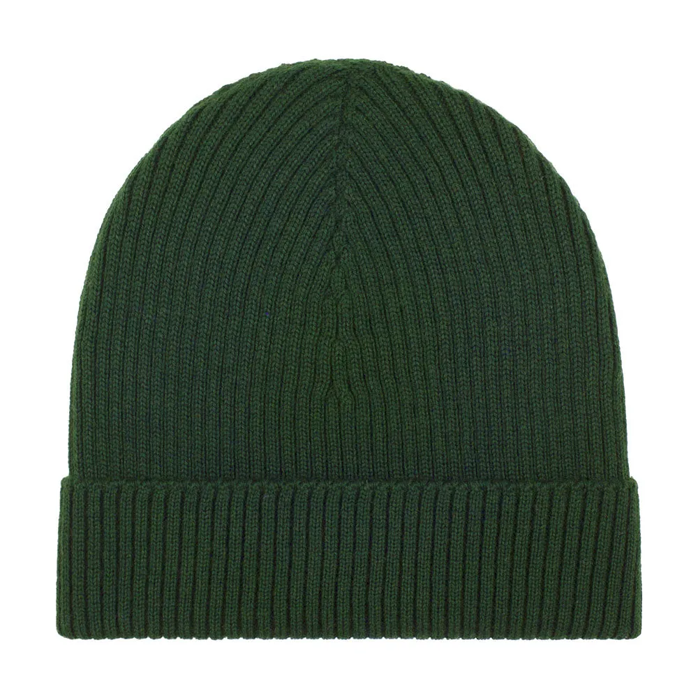 Lightweight Ribbed Extra Fine Merino Beanie Hat